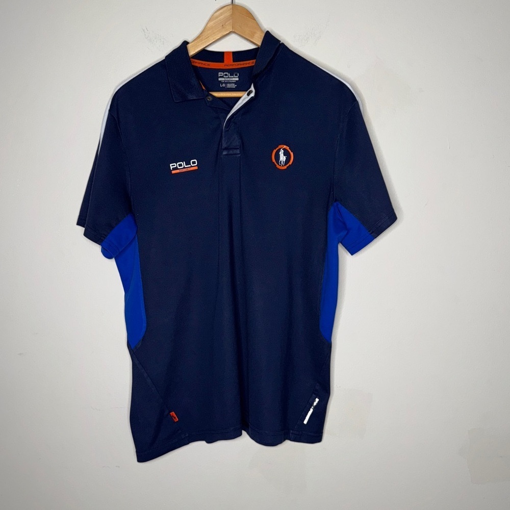Polo Sport Ralph Lauren Navy Performance Shirt Size Large